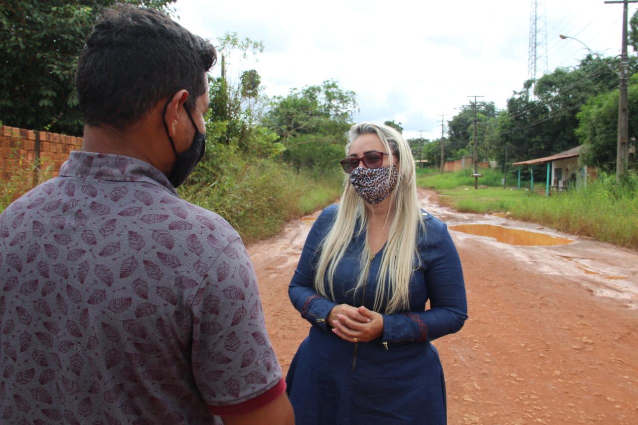 Márcia Socorristas Animais cobra asfaltamento da Av. Calama trecho bairro Planalto - News Rondônia