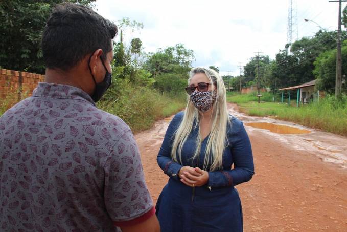 Márcia Socorristas Animais cobra asfaltamento da Av. Calama trecho bairro Planalto - News Rondônia