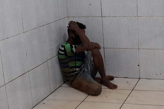 APANHOU - Suspeito de roubo é detido pela população na zona leste - News Rondônia