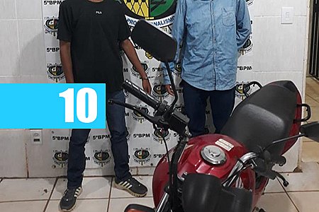 ADOLESCENTES TENTAM FUGIR COM MOTO ROUBADA, MAS POLÍCIA AGE RÁPIDO E IMPEDEM A FUGA - News Rondônia