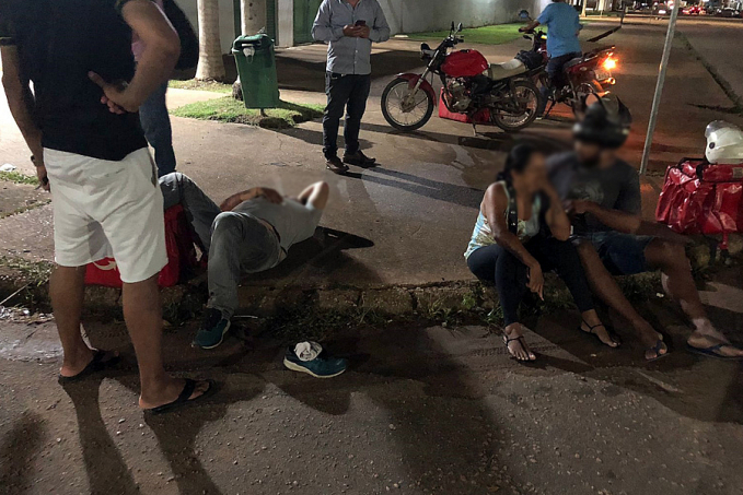 COLISÃO - Motociclistas ficam feridos em acidente - News Rondônia