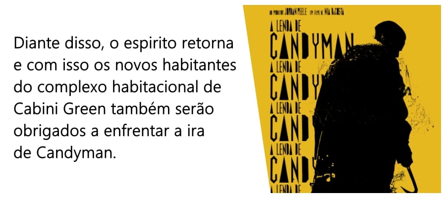 A LENDA DE CANDYMAN  Filme continuação do clássico cult de 1992 é abaixo da expectativa - News Rondônia