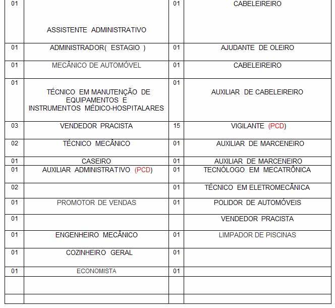 SINE MUNICIPAL DILVULGA VAGAS DE EMPREGO PARA ESTA SEGUNDA-FEIRA (23) - News Rondônia