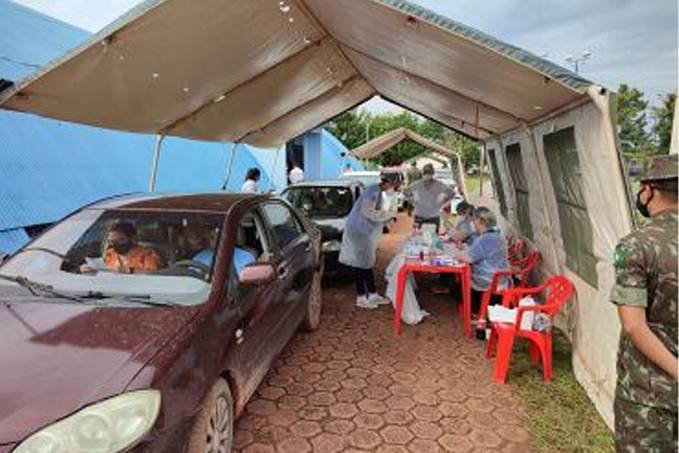 Em Guajará-Mirim, Governo realiza drive-thru e walk-thru de testagem rápida para covid-19 - News Rondônia