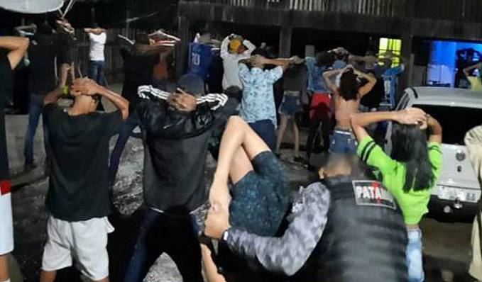 CORONAFEST: PM acaba com festa regada a drogas e bebidas alcoólicas - News Rondônia