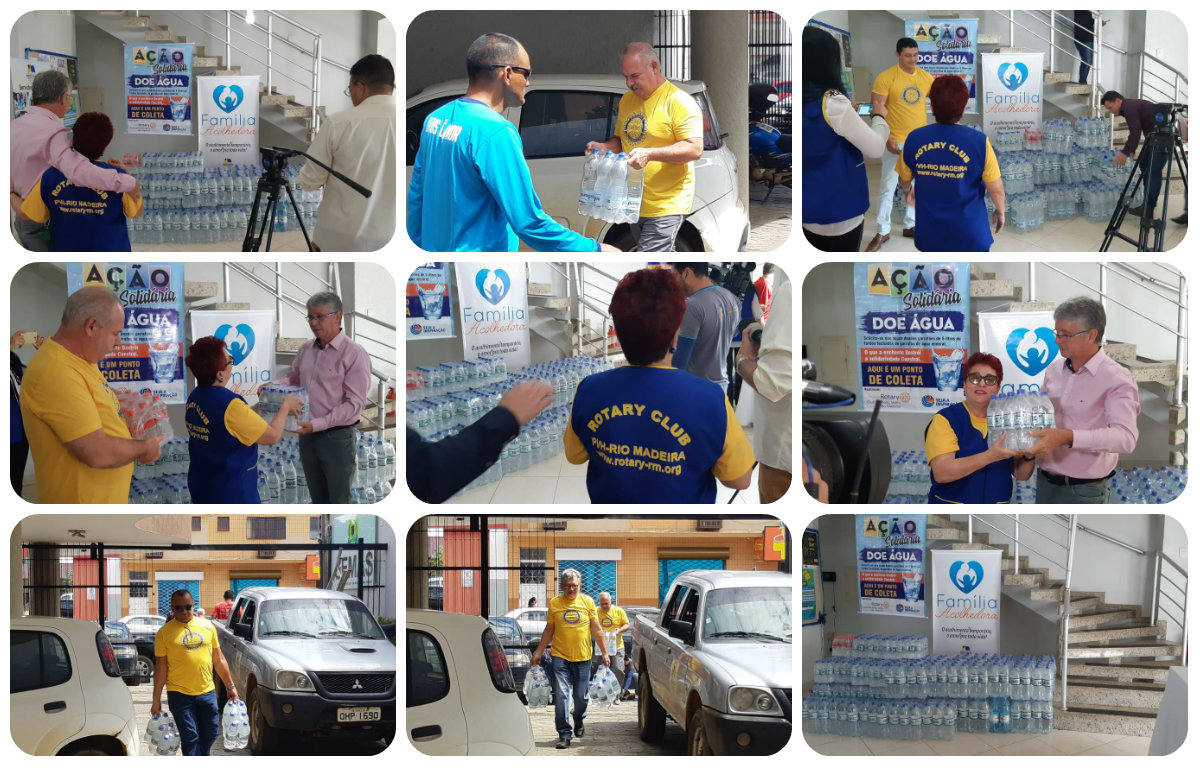 ROTARY CLUBs DE PORTO VELHO E DISTRITO 4720, UNEM FORÇAS PARA SOCORRER OS ATINGIDOS PELA CHEIA DO RIO MADEIRA - News Rondônia