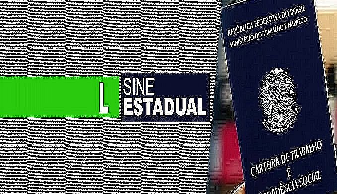 CONFIRA AS VAGAS DO SINE ESTADUAL PARA ESTA QUINTA-FEIRA (23) - News Rondônia