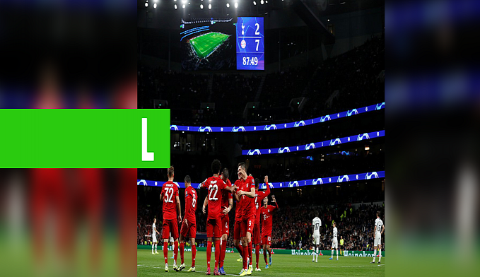 GNABRY FAZ POKER, BAYERN ATROPELA O TOTTENHAM POR 7 A 2 E LIDERA O SEU GRUPO DA CHAMPIONS - News Rondônia