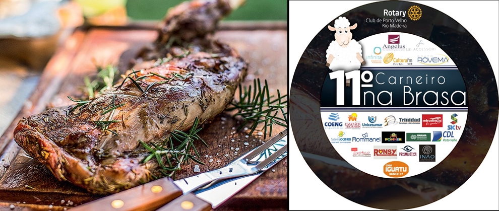 ROTARY CLUB DE PORTO VELHO 'RIO MADEIRA', REALIZARÁ NO DOMINGO (09/12) O TRADICIONAL 'CARNEIRO NA BRASA' - News Rondônia