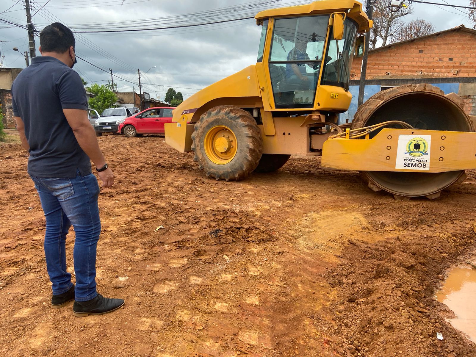Semob realiza serviços no Bairro Cohab a pedido do vereador Edimilson Dourado - News Rondônia