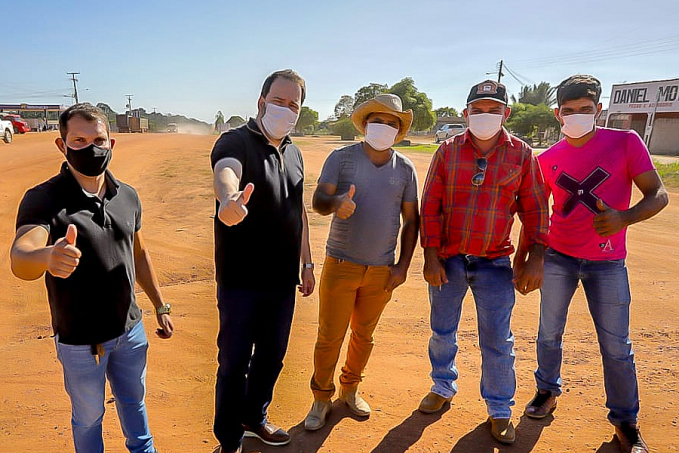 Presidente Alex Redano visita Nova Dimensão e confirma recursos para recuperação de linhas - News Rondônia