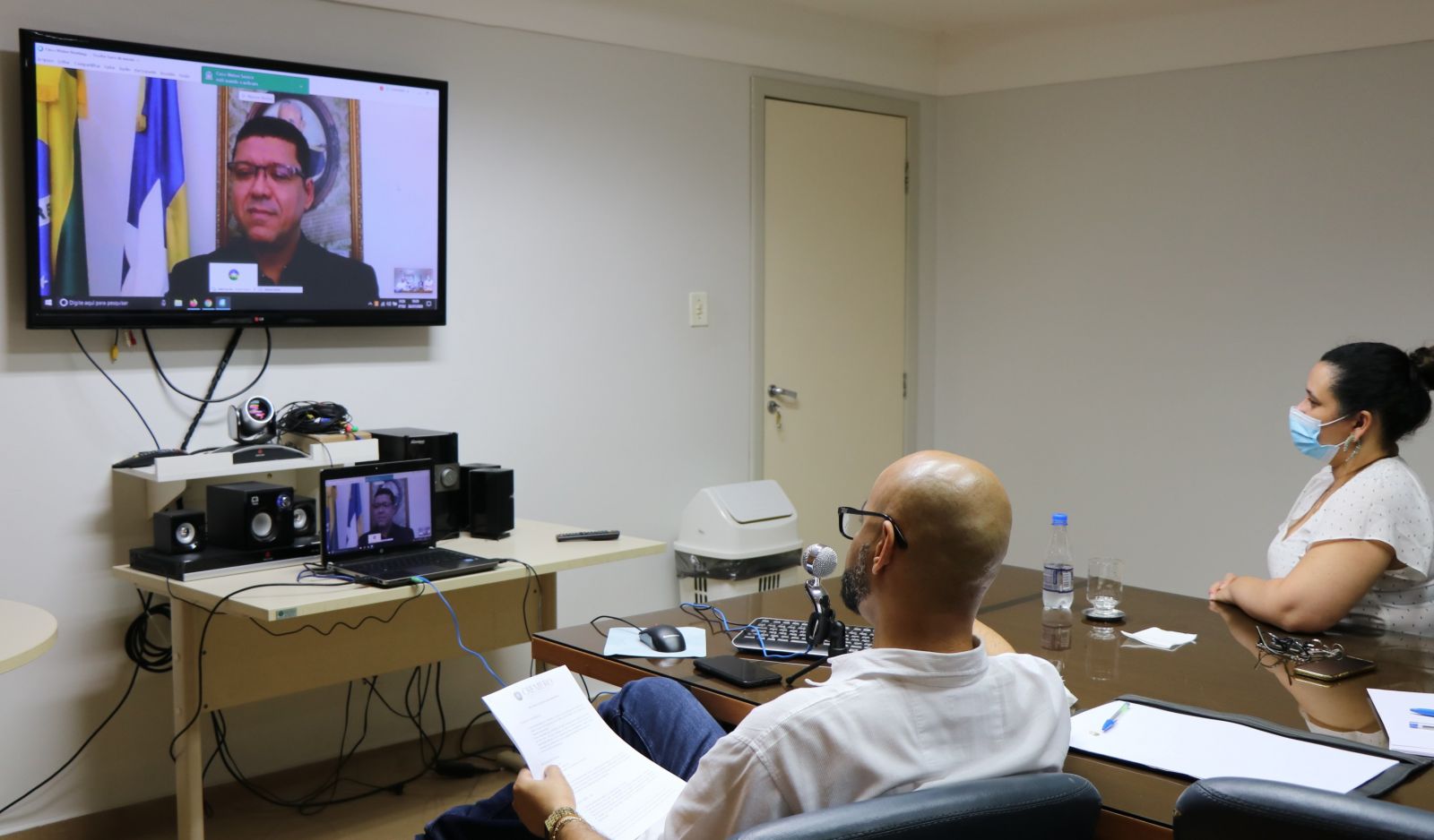 Cremero apresenta para Governador relatório de fiscalização sobre hospitais em Cacoal - News Rondônia