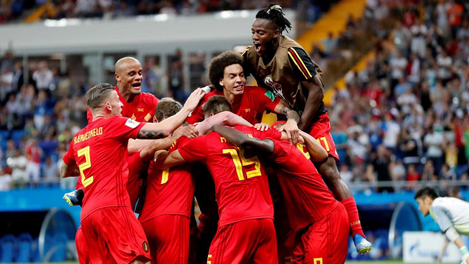 BÉLGICA PASSA DAS OITAVAS ILESA E TERÁ TIME COMPLETO CONTRA O BRASIL - News Rondônia
