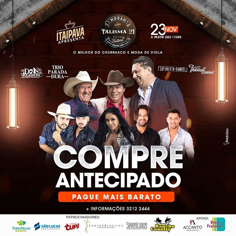 EDDY BRITO E SAMUEL SE APRESENTA PELA PRIMEIRA VEZ EM PORTO VELHO - News Rondônia