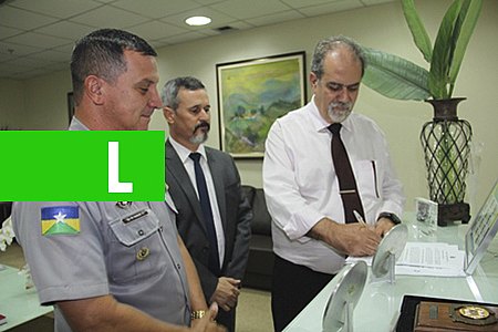 TJRO E PM FIRMAM CONVÊNIO PARA MELHORAR SEGURANÇA NOS FÓRUNS - News Rondônia