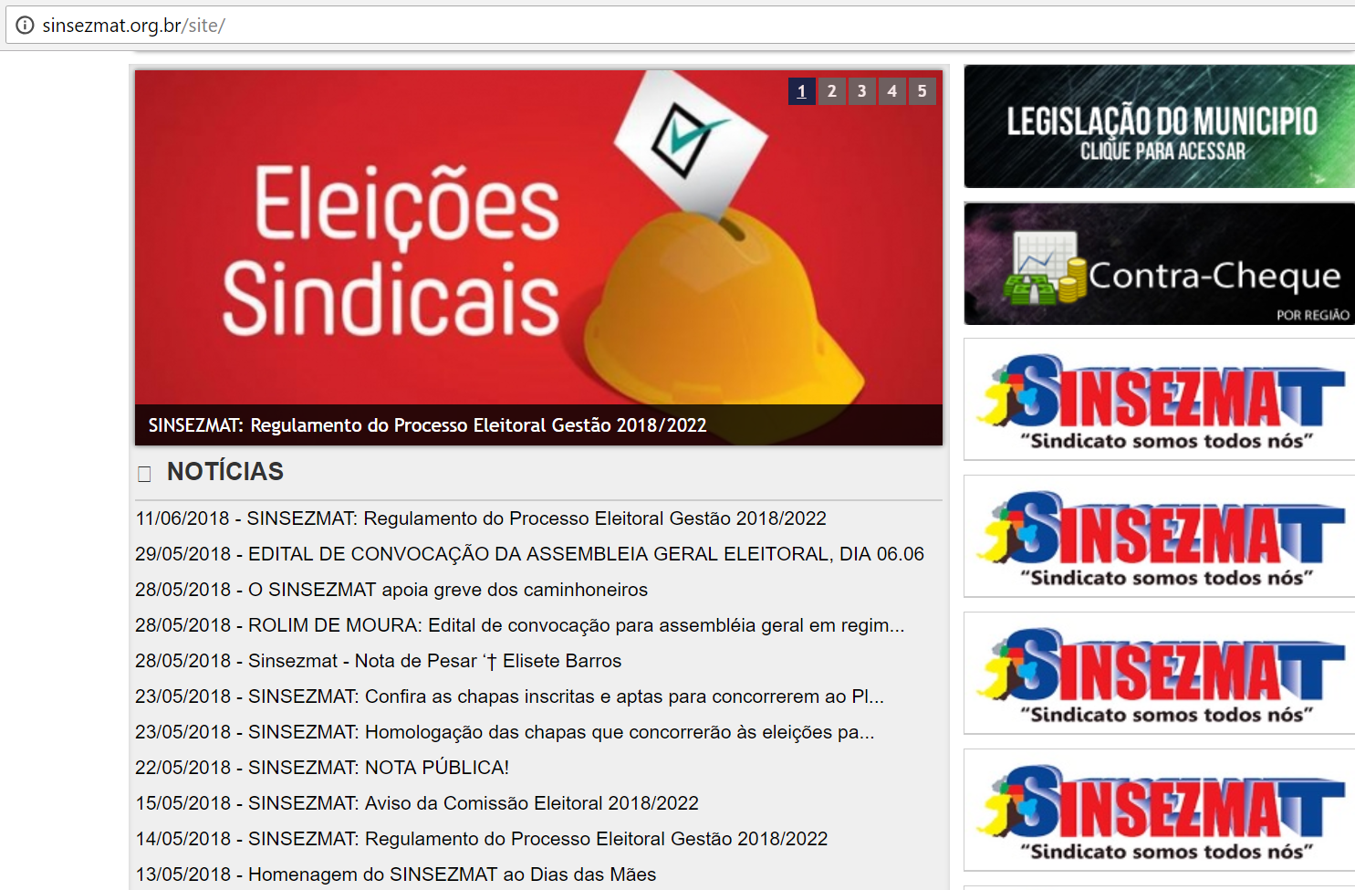 FILIADO DO SINSEZMAT ALERTA COMISSÃO ELEITORAL SOBRE DESCUMPRIMENTO DO ESTATUTO NAS ELEIÇÕES - News Rondônia
