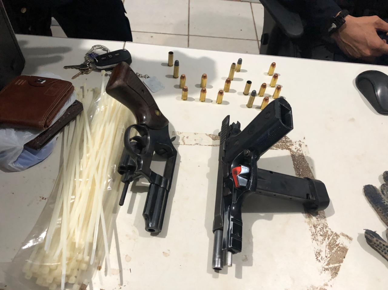 ATUALIZADA: Trio suspeito de vários assaltos na capital são presos após troca de tiros e perseguição - News Rondônia