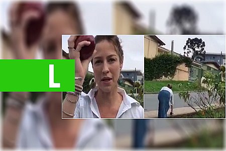 ATRIZ JOGA MAÇÃ NA CALÇADA ONDE LULA ESTÁ PRESO PARA PAGAR PROMESSA - VEJA VÍDEO - News Rondônia