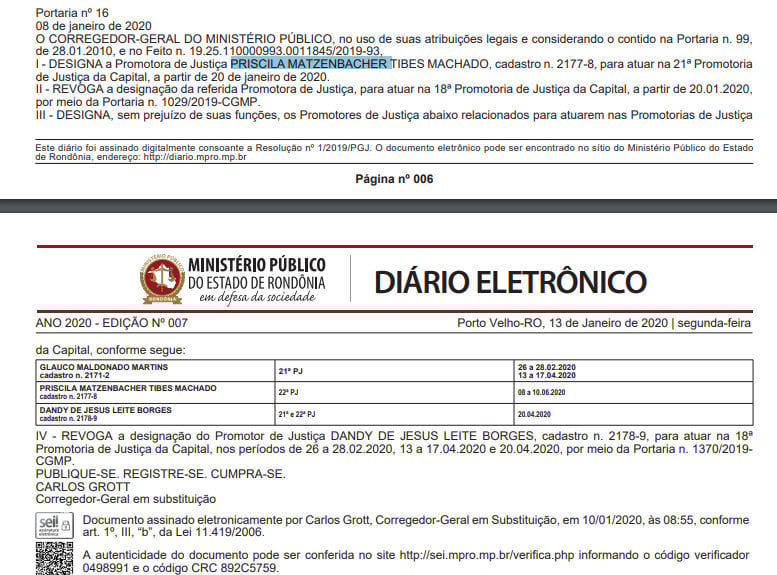 PROMOTORA DE JUSTIÇA QUE TENTOU MORALIZAR A EDUCAÇÃO DO MUNICÍPIO DE PVH É SUBSTITUÍDA DE PROMOTORIA - News Rondônia