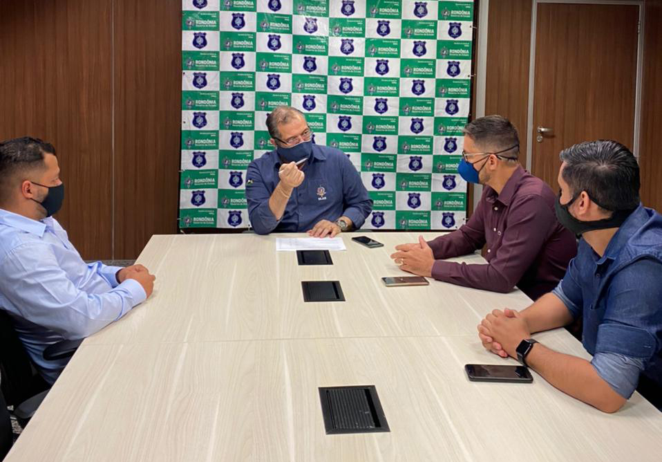 Deputado Anderson participa de reunião com secretário da SEJUS e anuncia emenda de mais de 1 milhão de Reais - News Rondônia