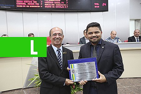 JORNALISTA LENILSON GUEDES É HOMENAGEADO COM TÍTULO HONORÍFICO DE CIDADÃO DE RONDÔNIA - News Rondônia