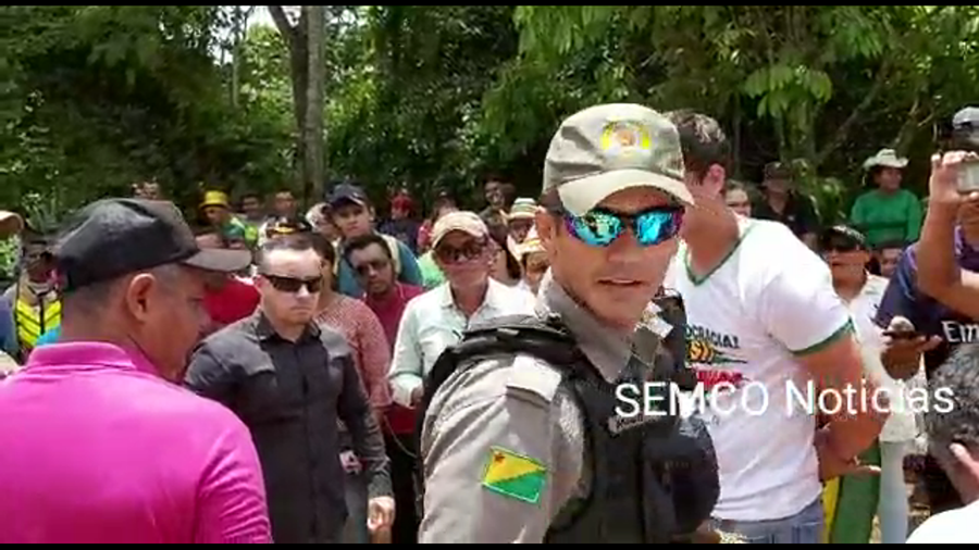 TENENTE DO ACRE CRUZA A FRONTEIRA E MANDA RECADO AOS MANIFESTANTES: JÁ TOLERAMOS MUITO - News Rondônia