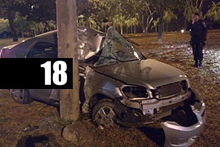 HOMEM AGRIDE MULHER, FOGE DE POLICIAIS E MORRE AO BATER CARRO EM POSTE NO DF - News Rondônia