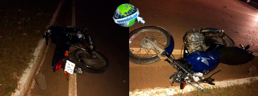 ATUALIZADA - MOTOCICLISTA MORRE AO COLIDIR FORTEMENTE COM POSTE NA AVENIDA IMIGRANTES - News Rondônia