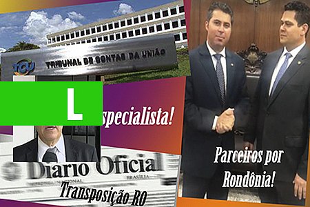TRANSPOSIÇÃO: SENADOR MOBILIZA ONIX LORENZONI E DAVI ALCOLUMBRE PARA APOIAR PLEITOS DOS RONDONIENSES - News Rondônia
