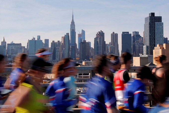 Corredores comemoram volta da Maratona de Nova York no domingo - News Rondônia