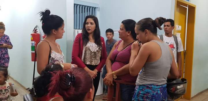 CRISTIANE LOPES FAZ BLITZ NO CORUJÃO DE ATENDIMENTO DA UBS CASTANHEIRA - News Rondônia
