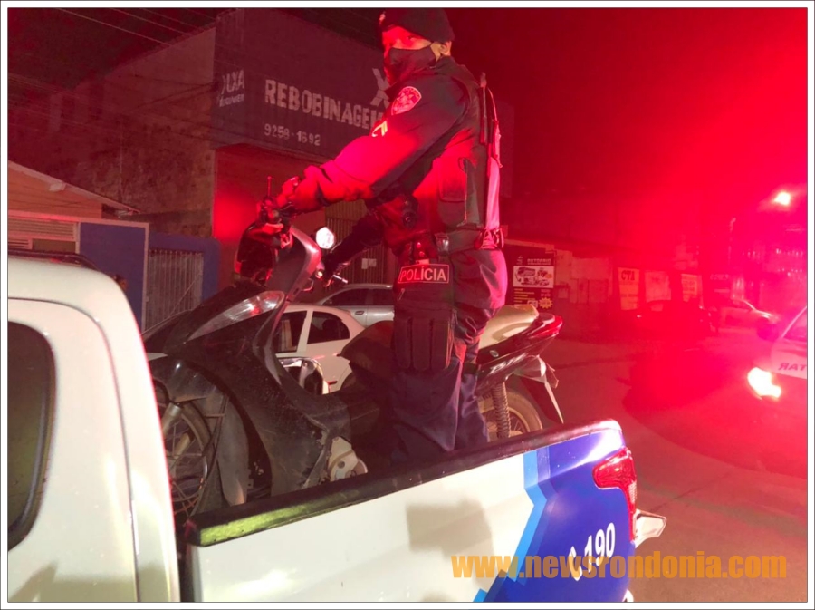 Homem é preso com motocicleta roubada na zona leste de Porto Velho - News Rondônia