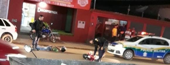 MOTORISTA PROVOCA ACIDENTE AO PASSAR EM SINAL VERMELHO - News Rondônia