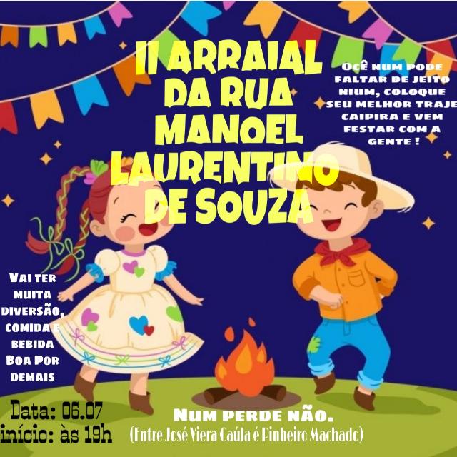 ARRAIÁ DA MANOEL LAURENTINO - News Rondônia