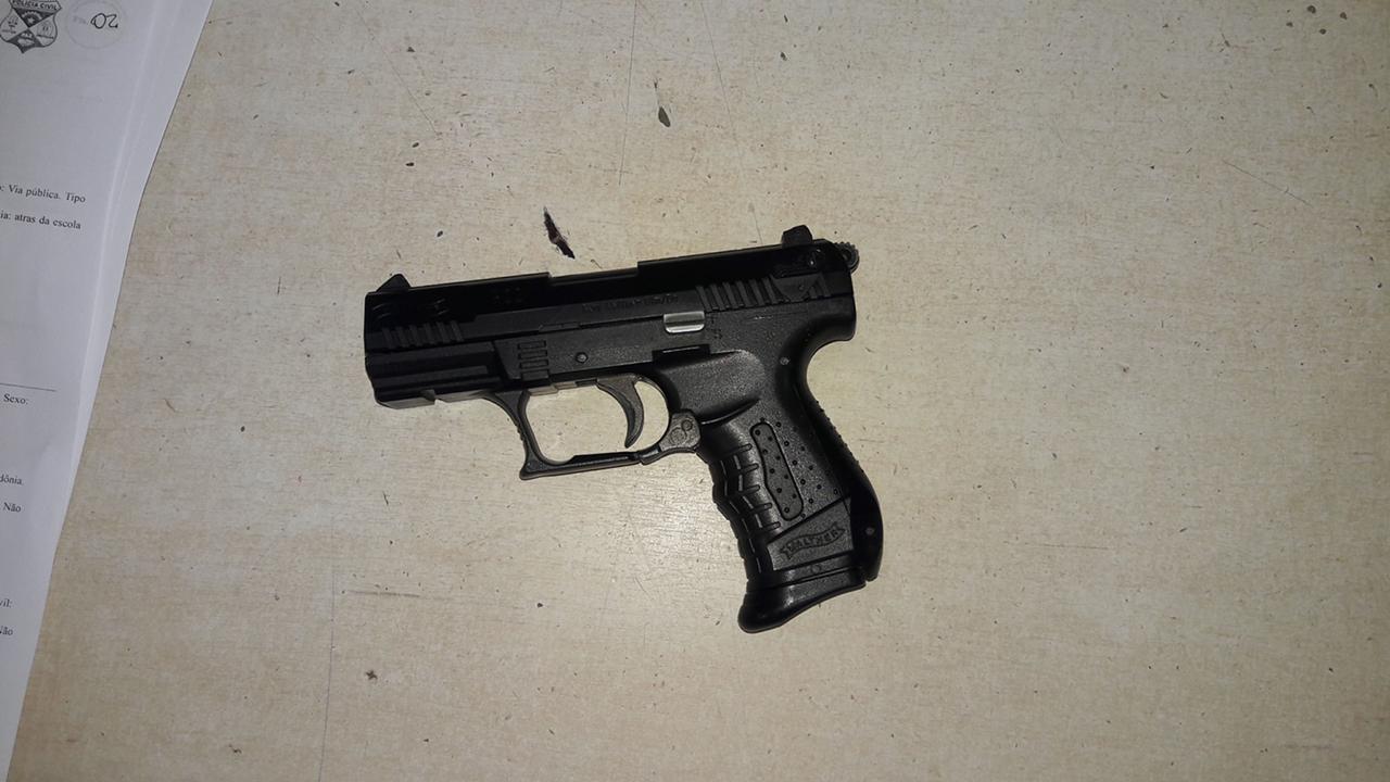 CASA CAIU - Força Tática prende bandido após roubo de motocicleta - News Rondônia