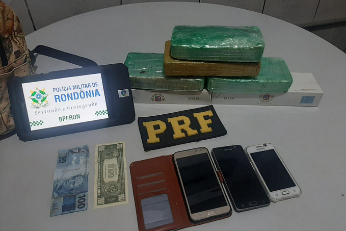 Forças Policiais realizam apreensão de drogas em Guajara-Mirim - News Rondônia