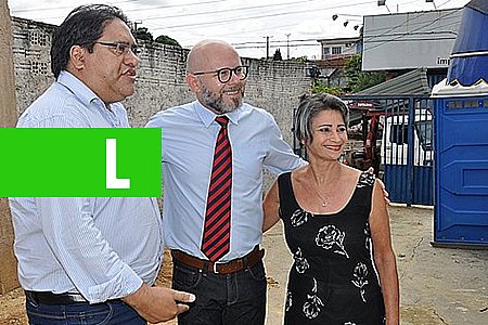 ALEKS PALITOT VISITA OBRAS NA ESCOLA KHRYS DAMARIS - News Rondônia