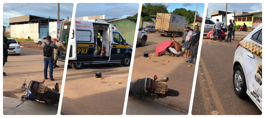 LIVE NEWS: Mulher fica desacordada após taxista avançar avenida na zona leste - News Rondônia