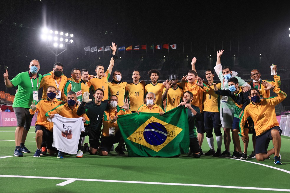 Brasil bate a Argentina e fatura o penta no futebol de 5 nas Paralimpíadas - News Rondônia
