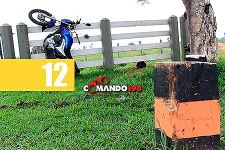 JI-PARANÁ - JOVEM CONDUZINDO MOTO SUPOSTAMENTE EMBRIAGADA E SEM CNH, ERRA CURVA E BATE VIOLENTAMENTE CONTRA CERCA - News Rondônia