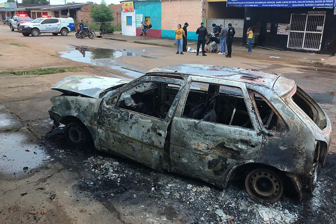 Haitiano é preso após matar homem e tem o carro incendiado na zona leste de Porto Velho - News Rondônia