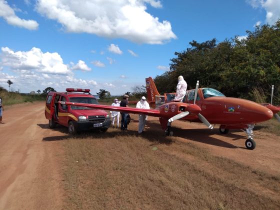 Corpo de Bombeiros transporta paciente com COVID-19 do distrito de Surpresa para Porto Velho - News Rondônia