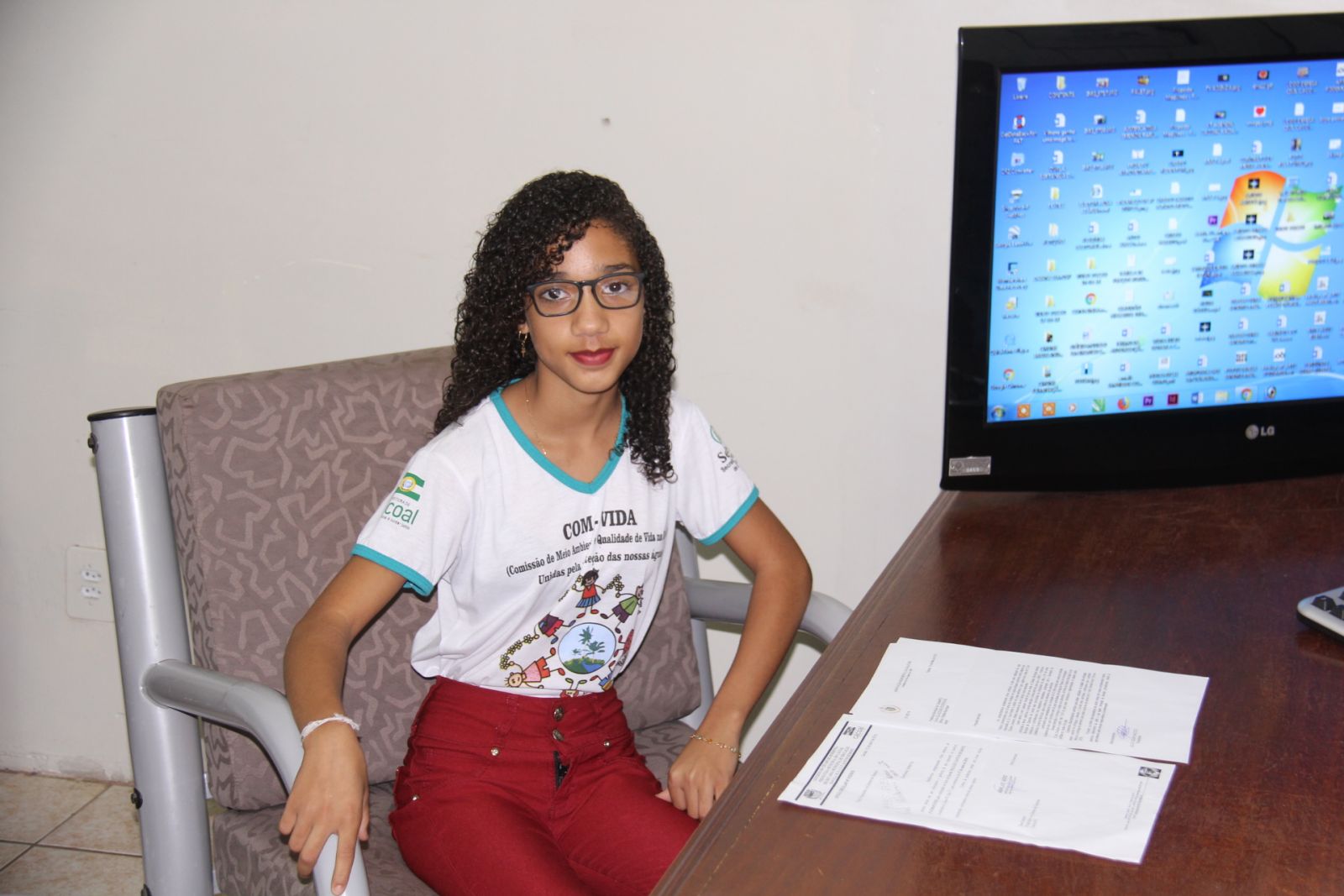 ESTUDANTE DE CACOAL É SELECIONADA PARA PARTICIPAR DE CONFERÊNCIA NACIONAL DE MEIO AMBIENTE - News Rondônia