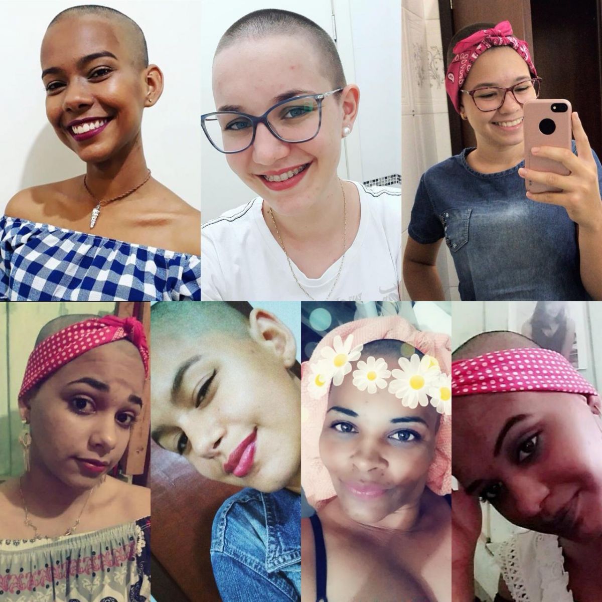 ADOLESCENTE RASPA A CABEÇA E FAZ PROMESSA PELA CURA DA IRMÃ QUE LUTA CONTRA CÂNCER - News Rondônia