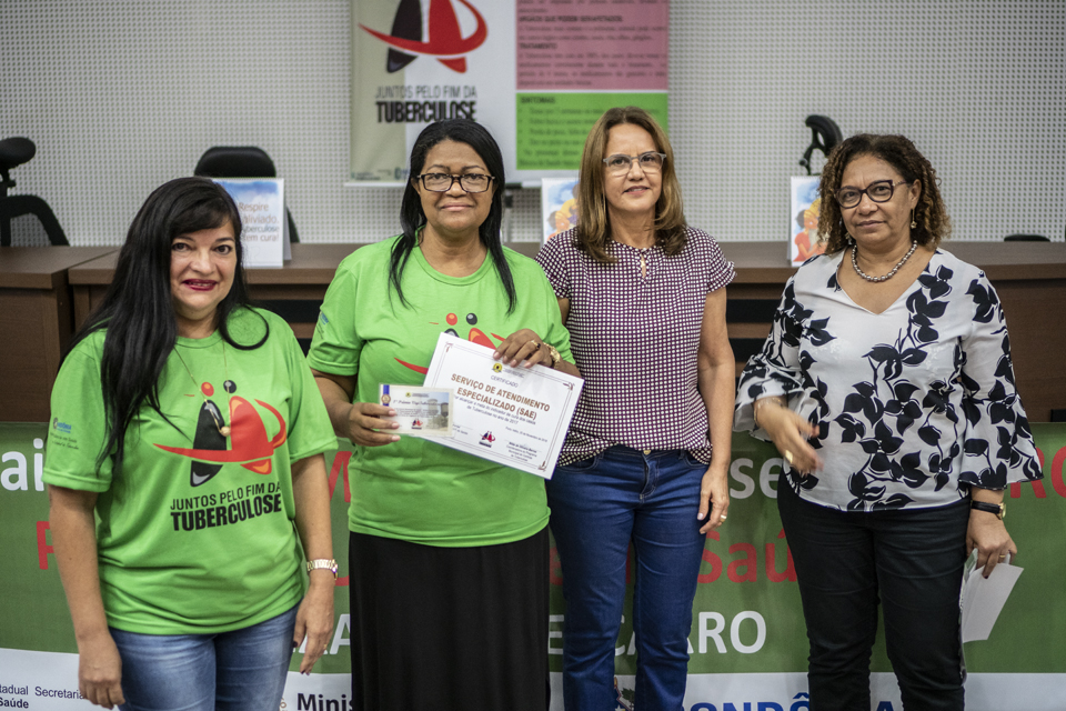 PORTO VELHO: QUINZE UNIDADES DE SAÚDE SÃO CERTIFICADAS POR ATINGIR META DE CURA DE CASOS DE TUBERCULOSE - News Rondônia
