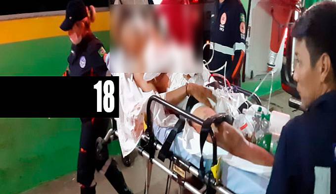 ATUALIZADA: JOVEM LEVA CINCO TIROS E É SOCORRIDO ÀS PRESSAS PARA O HOSPITAL JOÃO PAULO II - News Rondônia