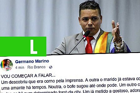LÍDER DE MOVIMENTO LGBT FAZ INSINUAÇÕES SOBRE VIDA SEXUAL DE VEREADORES DE RIO BRANCO - News Rondônia