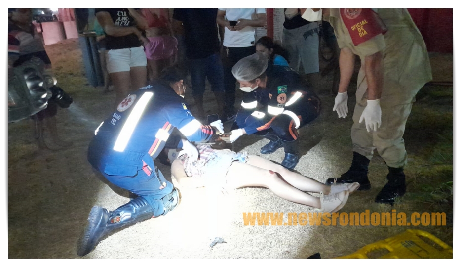 Casal fica em estado grave em acidente no Três Marias - News Rondônia