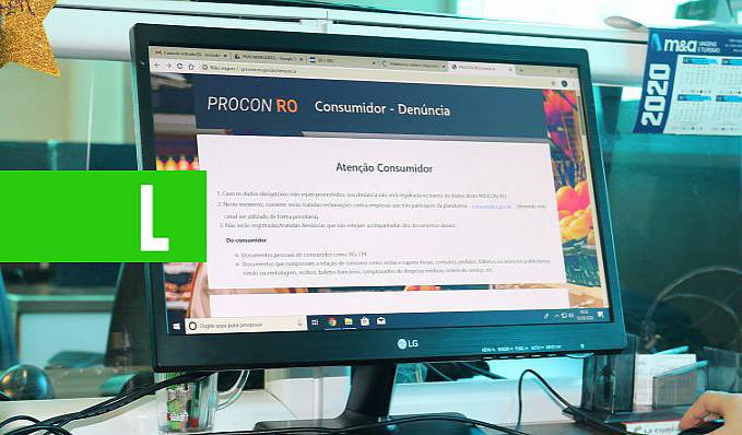 SINDEC - Integrado ao sistema online nacional, Procon Rondônia otimiza atendimento ao consumidor - News Rondônia