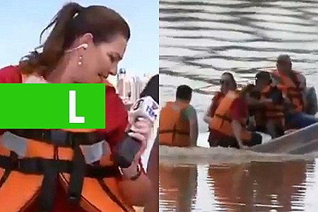 VÍDEO: REPÓRTER DA GLOBO PASSA POR APUROS EM BARCO QUE AFUNDA - VÍDEO - News Rondônia
